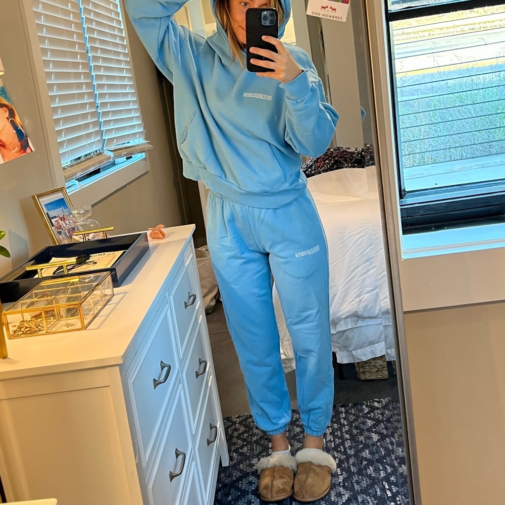 Pangaia Sky Blue Sweatshirt & Sweatpants
